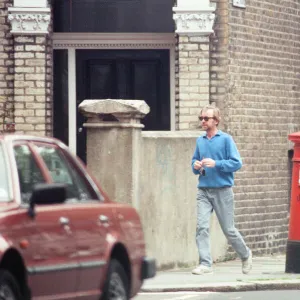 Actor Ian Charleson. 29th August 1989