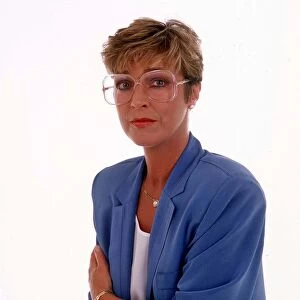 Actress Anne Kirkbride January 1999 who plays the character Deirdre Rachid in