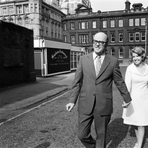 Actress Anne Reid marries Peter Eckersley at Jacksons Row Registry Office