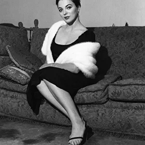 Actress Joan Collins June 1956