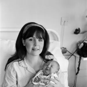 Actress Pauline Collins and her husband have a new baby daughter