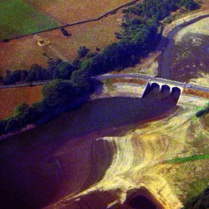 Aerial Views of Yorkshire during the 1995 drought August 1995