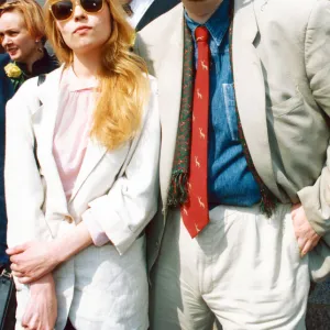 Alan Wise, pictured with his wife Tanya. 12th May 1993