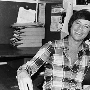 American pop singer Bobby Goldsboro before appearing on television to sing his hit "