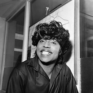 American rock and roll singer Little Richard pictured in London. 22nd November1966