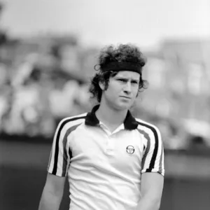 American tennis star John McEnroe. June 1980 80-03078a