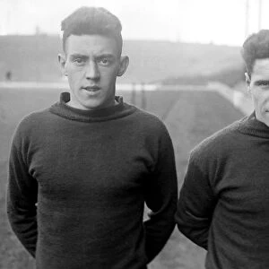 Arsenal footballers - April 1927 Jack Moody and James Shaw