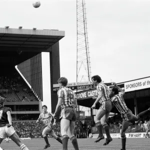 Aston Villa 1 - 2 Sheffield Wednesday First Division match held at Villa Park