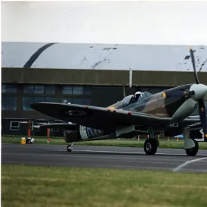 Aviation - Spitfire - The worlds oldest flying Spitfire took to the skies at St