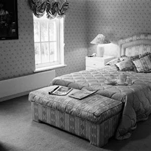 Bedroom in a show house of "Dulwich Gate". Prime Minister Margaret Thatcher