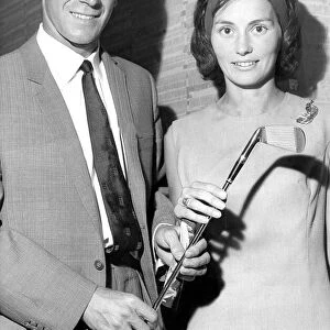 Bobby Charlton and his wife Norma in August 1963