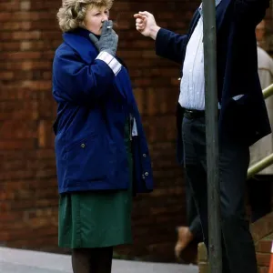 Brenda Fricker actress stars in Casualty TV drama A©Mirrorpix