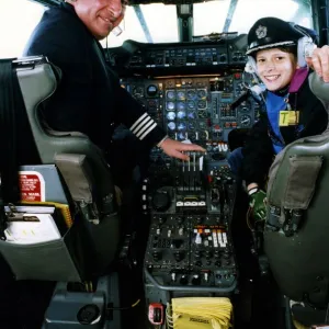 British Airways Concorde aircraft / airliner G-BOAF visits Newcastle Airport in April