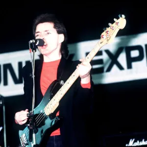 Bruce Foxton of The Jam, 1982