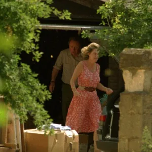 Camilla Parker Bowles and her ex husband Andrew Parker Bowles moved their belongings out