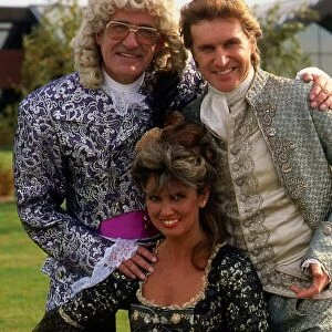 Caroline Munro with Jim Bowen & Michael Howe 1986