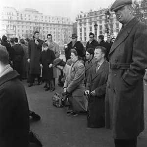 Catholic Truth Society seen here kneeling at Speakers Corner, Marble Arch, London