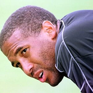 Celtic coach John Barnes at the training camp in Norway July 1999