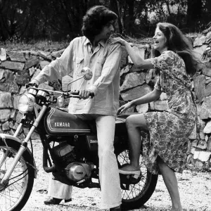 Charlotte Rampling with boyfriend Jean Michel Jarre - August 1977 Dbase MSI