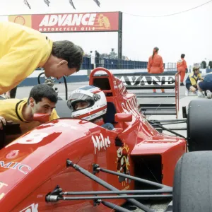 Christian Horner, in his F2 car at Donington, 28th October 1996