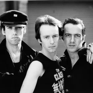 The Clash British pop group punk 1982