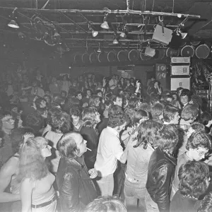 The Clash performing at The Rock Garden in Middlesbrough, 19th May 1977