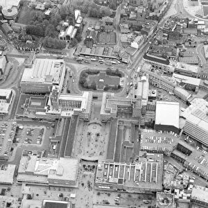 Coventry city centre- Aerial 9th May 1973. ve