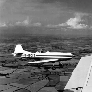 The Cranfield A1 aerobatic aircraft built by students and staff at Cranfield