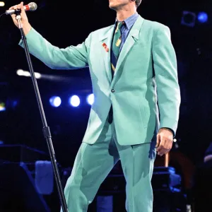 David Bowie performing at The Freddie Mercury Tribute Concert for Aids Awareness