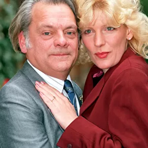 DAVID JASON AND DIANA WESTON IN PHOTOCALL TO PROMOTE A BIT OF A DO - 29 / 09 / 1989