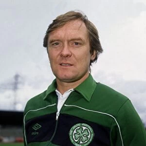 Davie Hay Celtic football manager November 1985. Local Caption David Hay