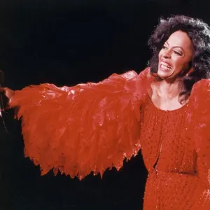 Diana Ross, pictured here at the Glasgow SECC on 6th July 1994