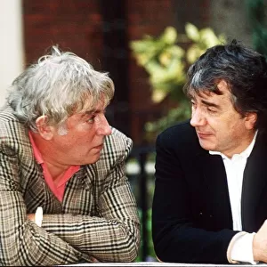 Dudley Moore Actor and Comedian with his partner Peter Cook from the hilarious comedy