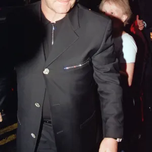 Elton John attends the "Lord of Dance"premiere. 23rd July 1996