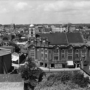 The Empire in Kingston seen from the roof of Bentalls Depository September 1936