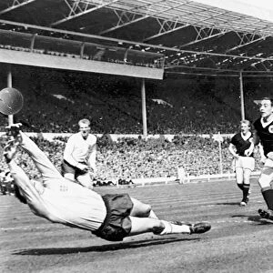England v Scotland home international at Wembley Stadium April 1963
