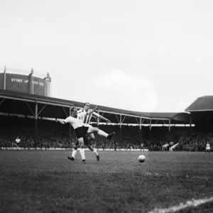 English League Division One match at the Victoria Ground