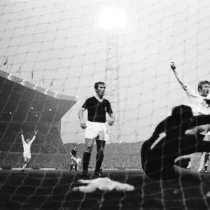 European Cup Semi Final Second Leg at Old Trafford. Manchester United 1 v AC Milan