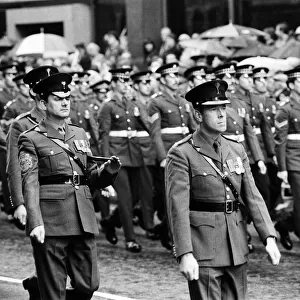 Falklands Victory Parade, London. 12th October 1982