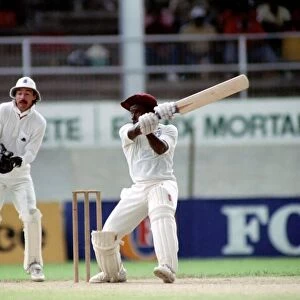 February 1990 90-1082-053 International Test Match Cricket. West Indies vs England