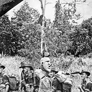 Fierce fighting is still going on against the Japanese in New Guinea