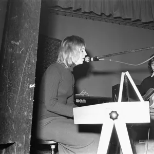 Fleetwood Mac performing at Reading University as part of their Kiln House Tour 14th