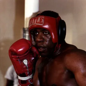 Frank Bruno Boxer In training