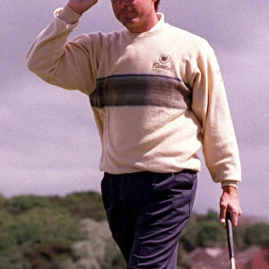 Fred Couples stepping out at Open Championship July 1997 at Troon