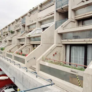 General views of the Alexandra Road housing estate, properly known as the Alexandra