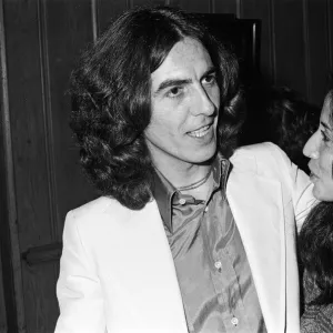 George Harrison and his girlfriend Olivia. 18th November 1976