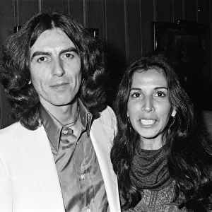George Harrison and his girlfriend Olivia. 18th November 1976