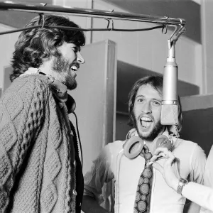 The Gibb Brothers a. k. a. The Bee Gees, newly reunited & back in the recording studio