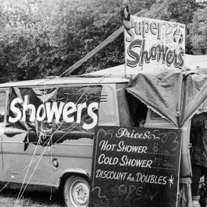 Glastonbury Festival, Pilton, Somerset. Picture shows scenes from the 1985