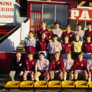 Hearts football team squad August 1989